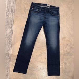 AG Adriano Goldschmied Dark Blue Matchbox Jeans